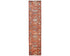 12 Ft Rust Aryana Afghan Hand Knotted Veg Dye Wool Runner Rug